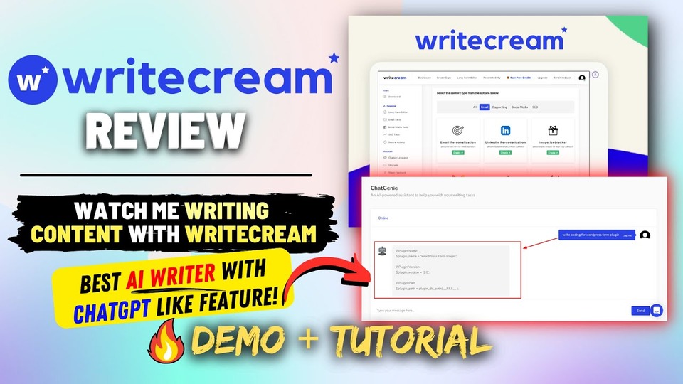 writecream- Best Appsumo Lifetime Deals