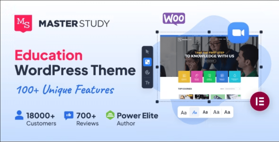 Masterstudy LMS is an advanced education WordPress theme designed for online learning. With features that rival Tutor LMS, it offers a user-friendly interface and powerful tools for creating courses and managing students.