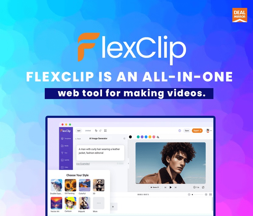 Flexclip is the best all-in-one video making tool with great Black Friday deals.