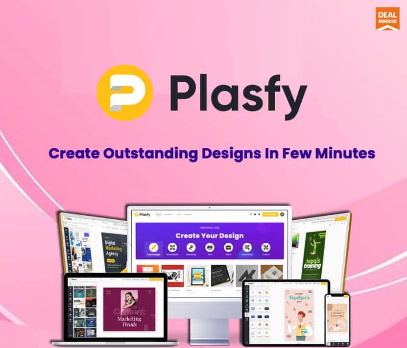Plasmy offers exceptional designs in just a few minutes. Get the Best DealMirror Black Friday deals today!