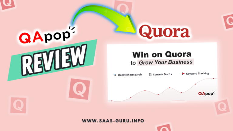 QApop Review 2024: Boost Traffic with Quora Marketing