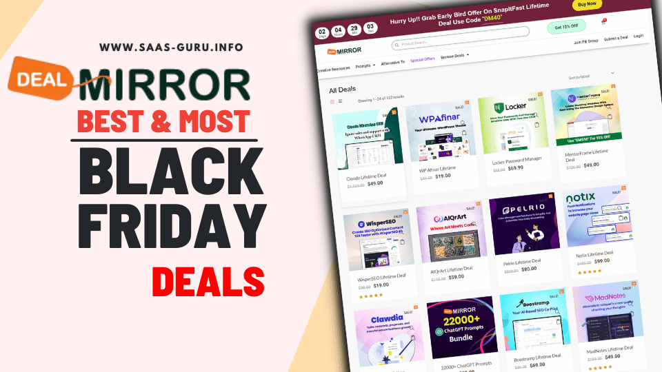 Check out the best Black Friday deals on Mirror products.