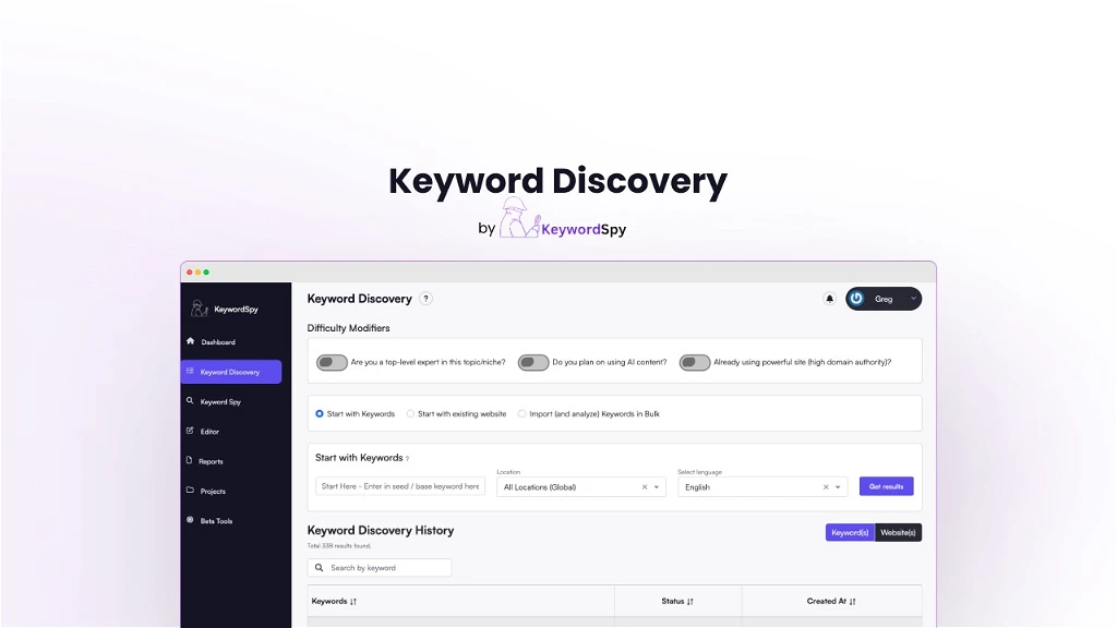 Lifetime deals for a powerful Keyword Discovery WordPress plugin. Boost your search engine optimization efforts with this essential SEO tool.