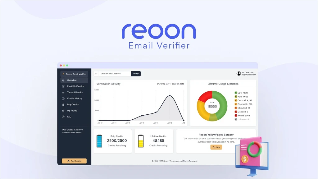 reoon email verifier lifetime deal appsumo