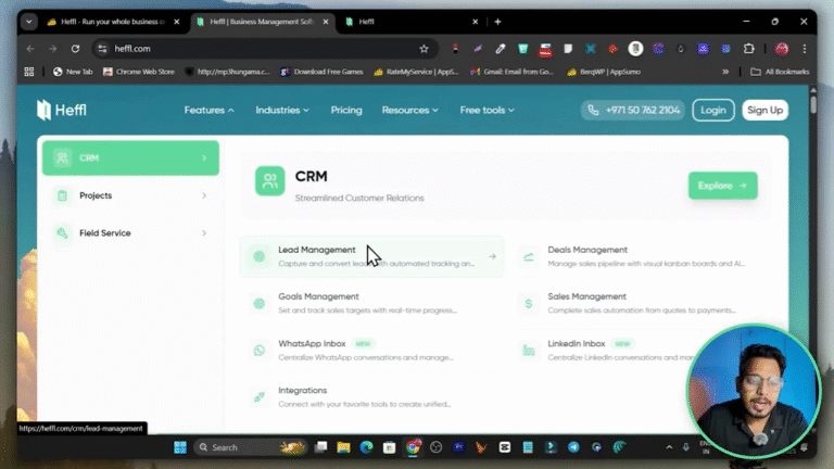 Heffl Review 2025: Best CRM for Startups — Manage Clients, Projects & Team in One Place