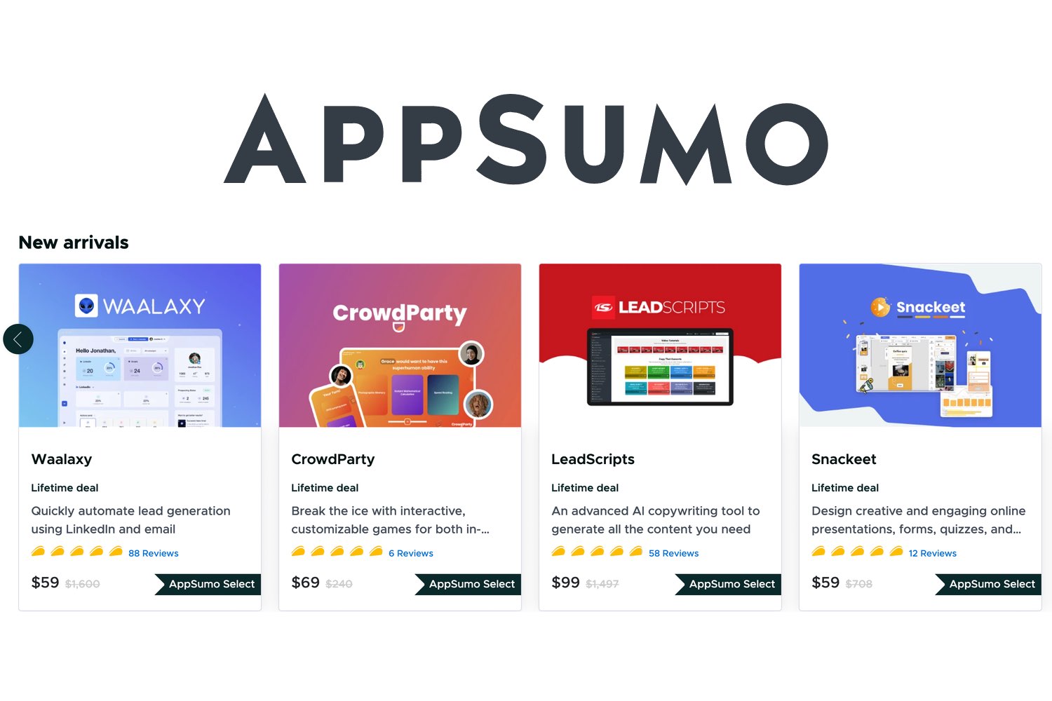 Appsumo Best Saas Lifetime Deals