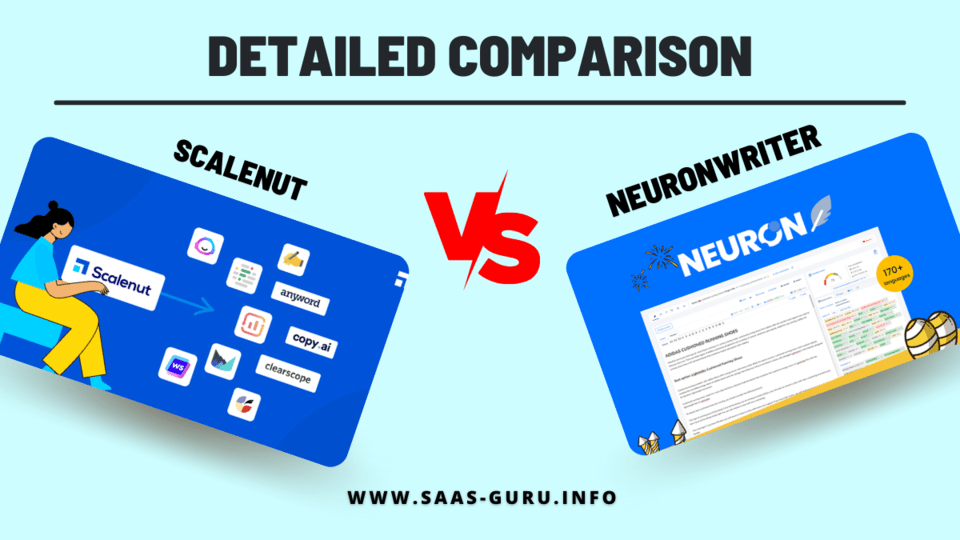 Scalenut vs NeuronWriter: Comparing 2 AI SEO Tools